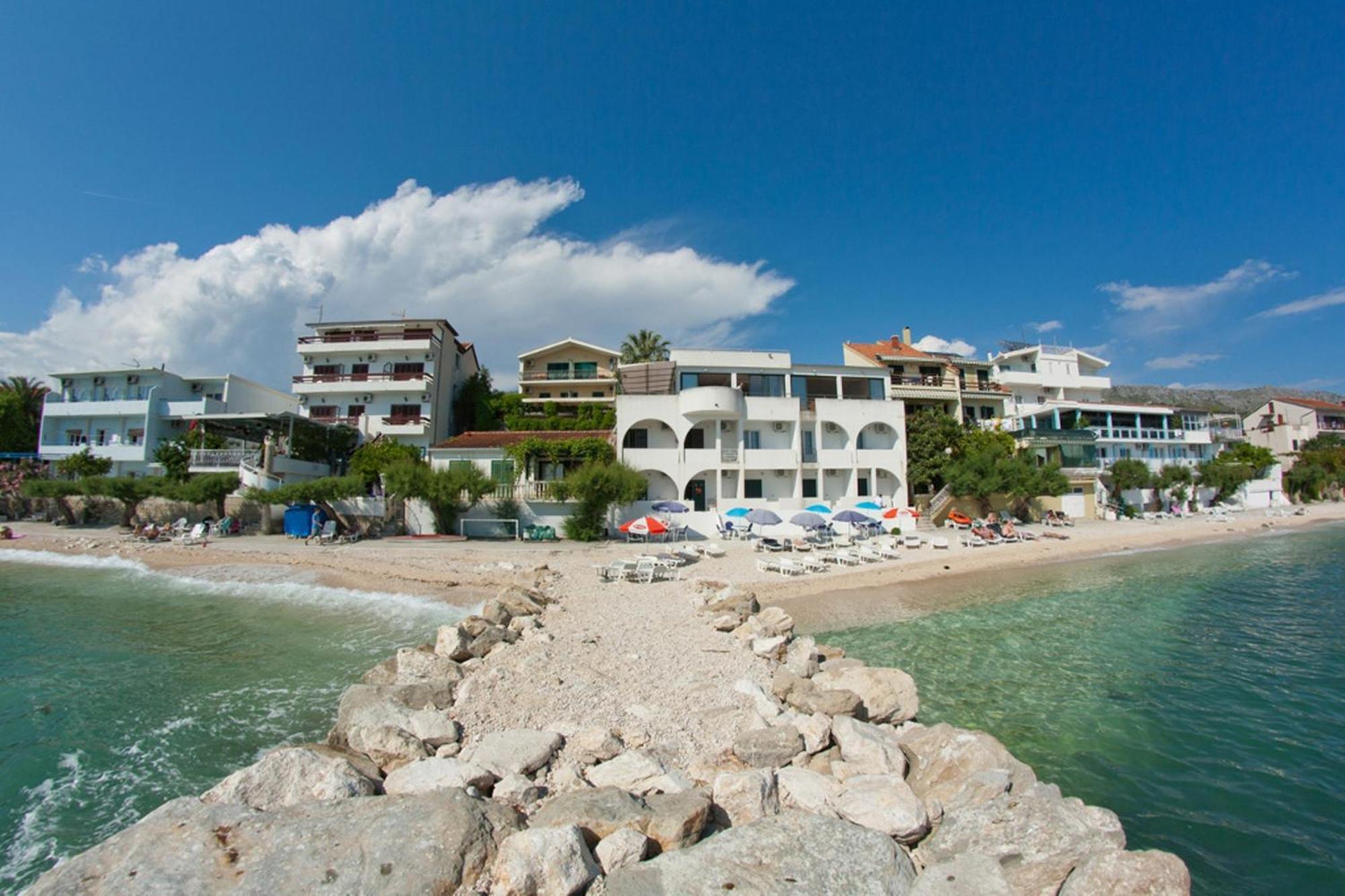 Villa Tamaris On The Beach Podstrana Zewnętrze zdjęcie