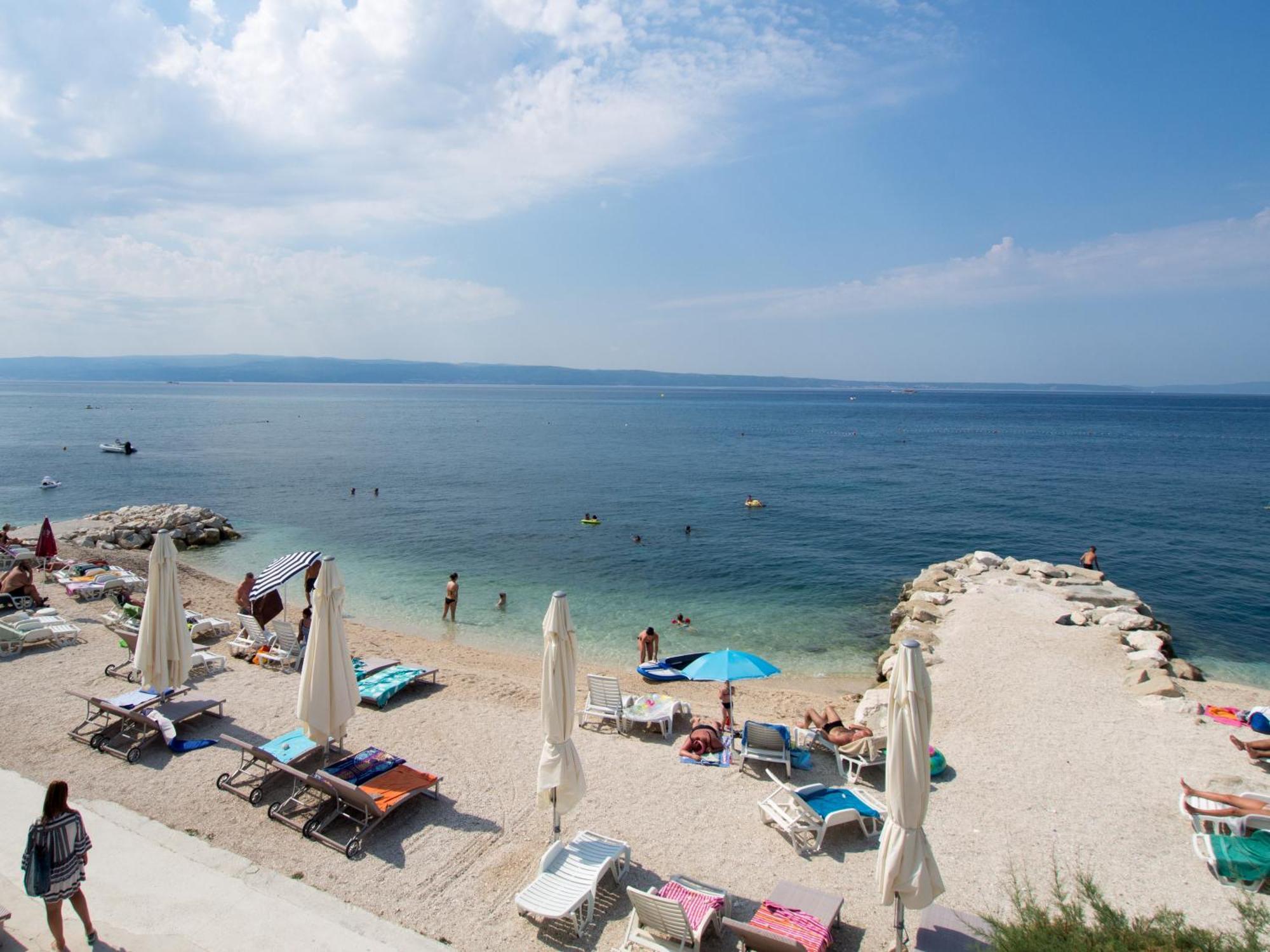Villa Tamaris On The Beach Podstrana Zewnętrze zdjęcie