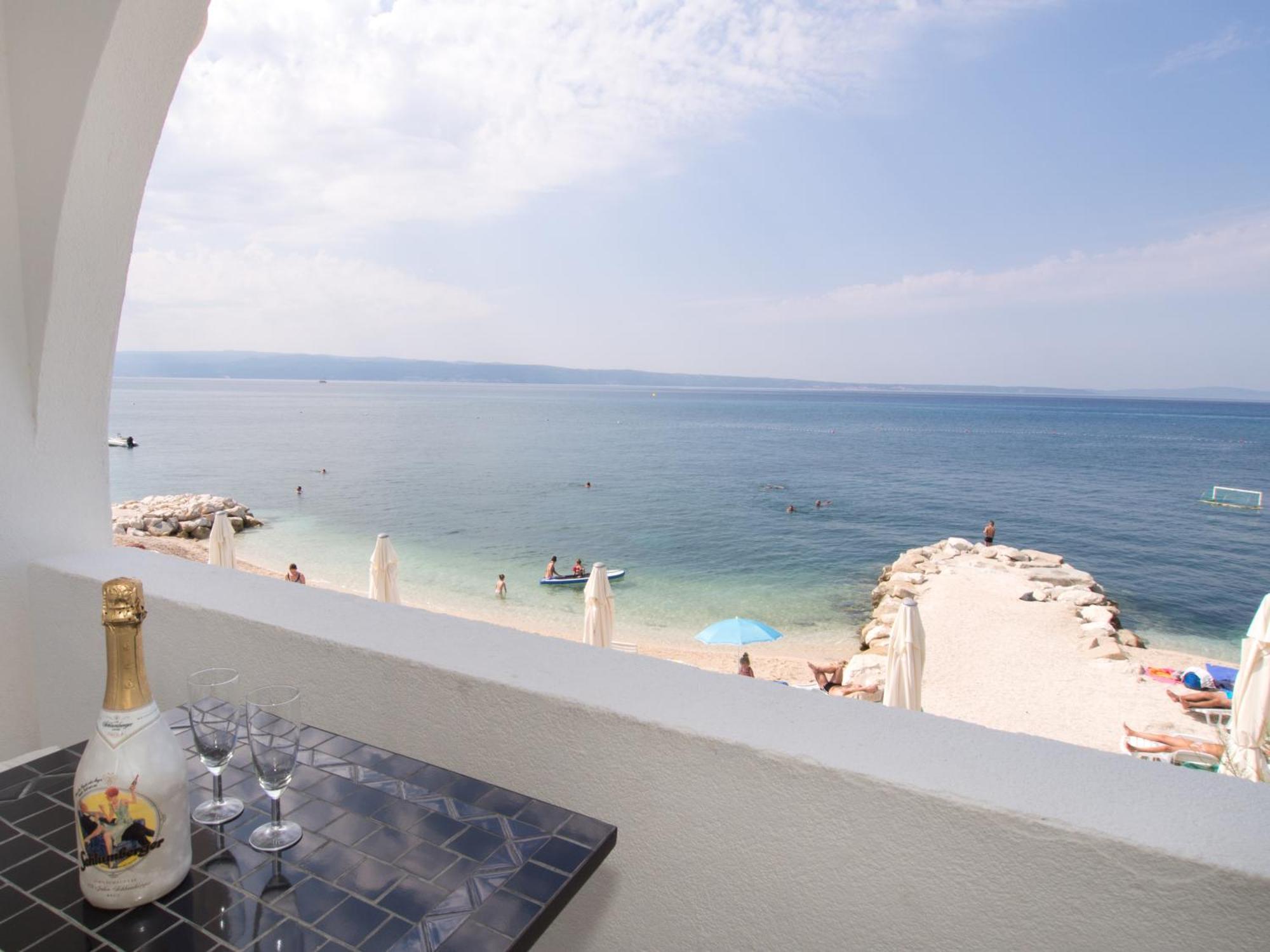 Villa Tamaris On The Beach Podstrana Zewnętrze zdjęcie